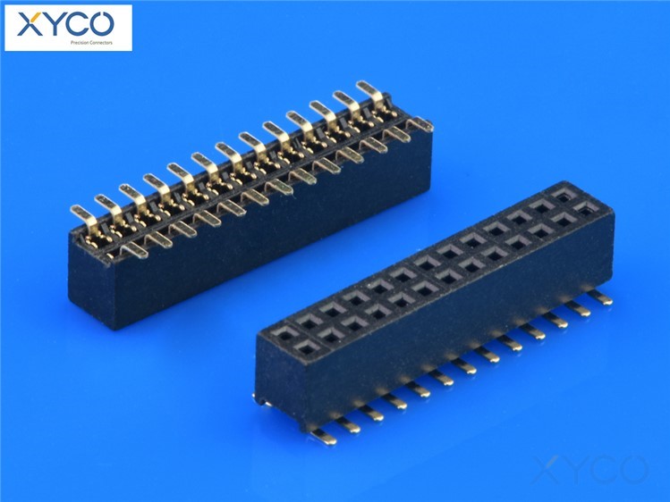 1.27mm雙排排母 1.27mm雙排排母