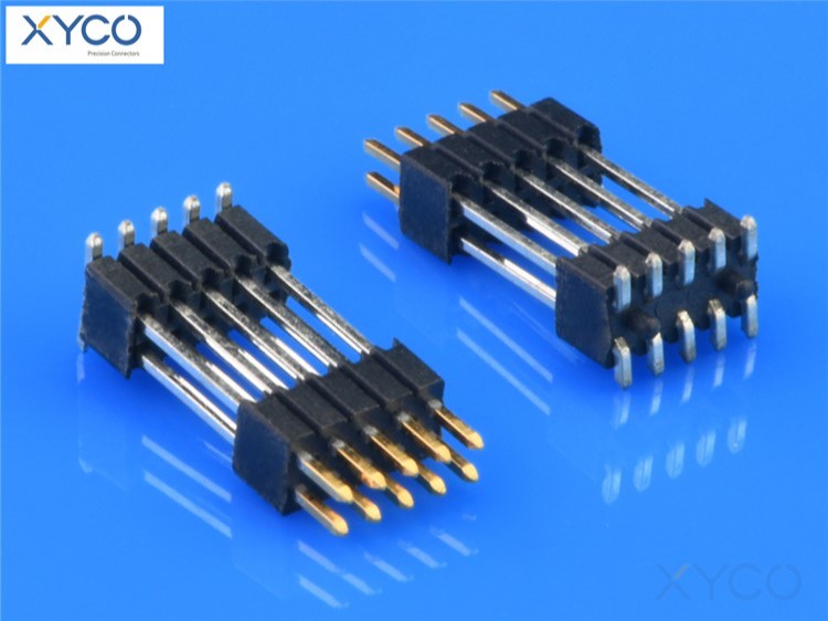 1.27mm雙排雙塑排針 1.27mm雙排雙塑排針